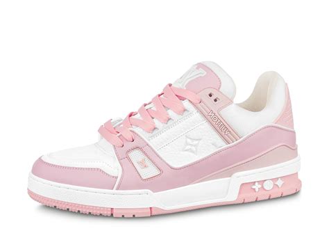 louis vuitton trainers pink